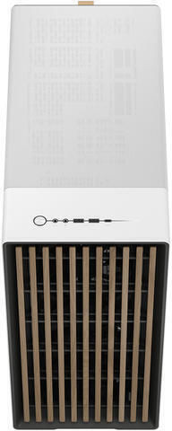 Fractal Design FD-C-NOR1X-04 Gaming Midi Tower Κουτί Υπολογιστή με Πλαϊνό Παράθυρο Chalk White