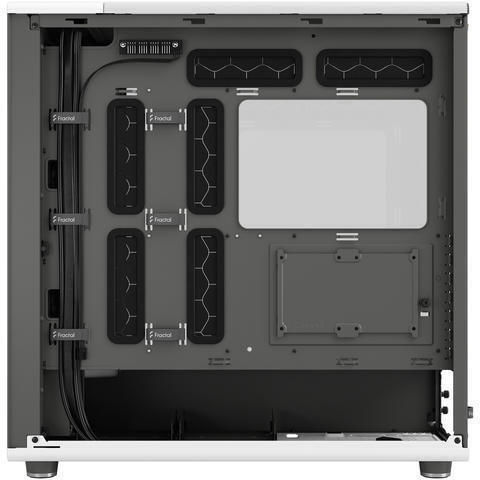 Fractal Design FD-C-NOR1X-04 Gaming Midi Tower Κουτί Υπολογιστή με Πλαϊνό Παράθυρο Chalk White