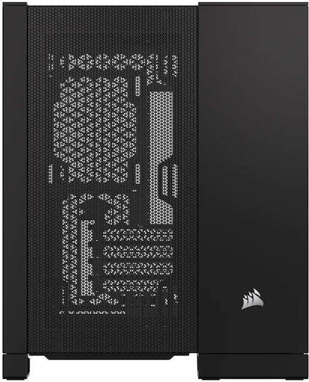 Corsair 2500D Airflow Gaming Midi Tower Computer Case with Side Window Black