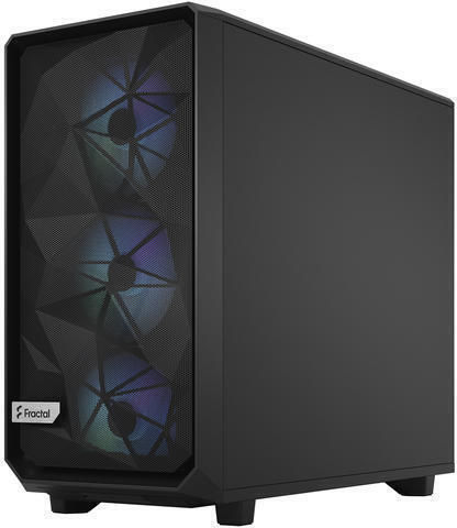 Fractal Design Meshify 2 Gaming Midi Tower Κουτί Υπολογιστή με Πλαϊνό Παράθυρο και RGB Φωτισμό Black TG Light Tint