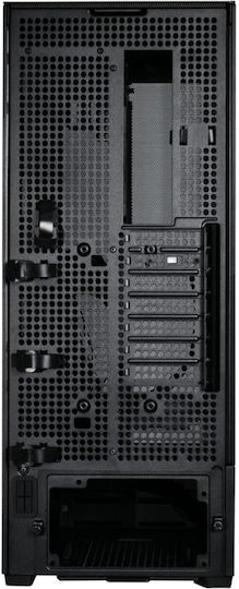 Lian Li SUP01 Gaming Midi Tower Computer Case with Side Window and RGB Lighting Black