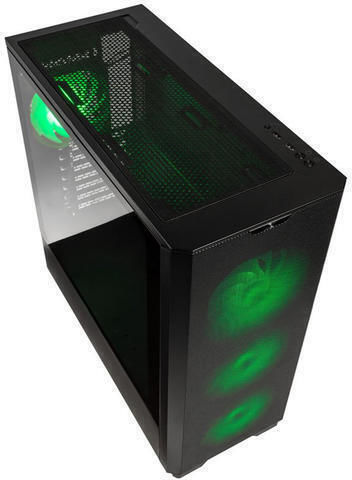 Kolink Unity Solar Mesh ARGB Gaming Midi Tower Κουτί Υπολογιστή με Πλαϊνό Παράθυρο Μαύρο