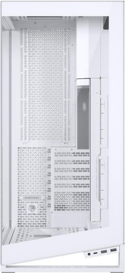 Phanteks NV9 Gaming Full Tower Κουτί Υπολογιστή με Πλαϊνό Παράθυρο Λευκό