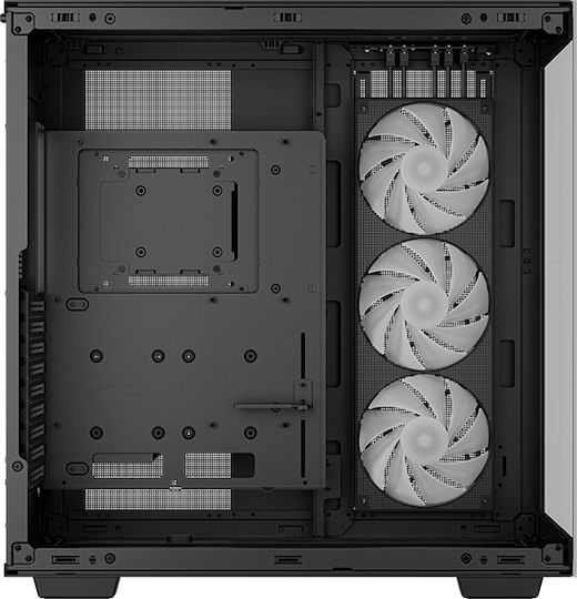 Deepcool CH780 Gaming Full Tower Κουτί Υπολογιστή με Πλαϊνό Παράθυρο και RGB Φωτισμό Μαύρο