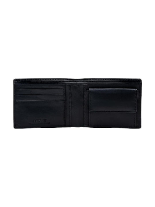 Replay Men's Leather Wallet Black