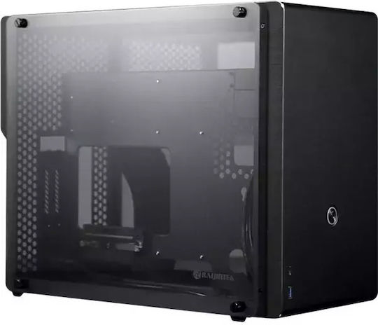 Raijintek Ophion M Evo TGS Gaming Midi Tower Κουτί Υπολογιστή με Πλαϊνό Παράθυρο Μαύρο