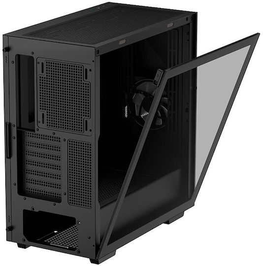Deepcool Cyclops Gaming Midi Tower Κουτί Υπολογιστή με Πλαϊνό Παράθυρο Μαύρο