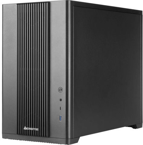 Chieftec BX-10B-M-OP Gaming Mini Tower Κουτί Υπολογιστή με Πλαϊνό Παράθυρο Μαύρο