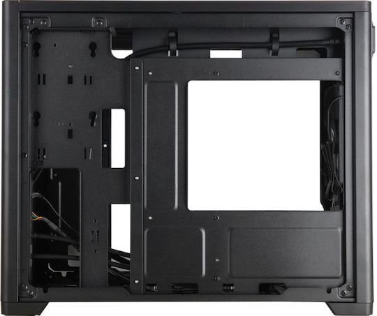 Chieftec BX-10B-M-OP Gaming Mini Tower Κουτί Υπολογιστή με Πλαϊνό Παράθυρο Μαύρο