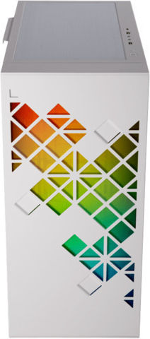 BitFenix Tracery Gaming Midi Tower Computer Case with RGB Lighting White