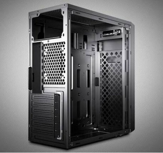 Alcatroz Futura N5000 Pro Midi Tower Computer Case Black