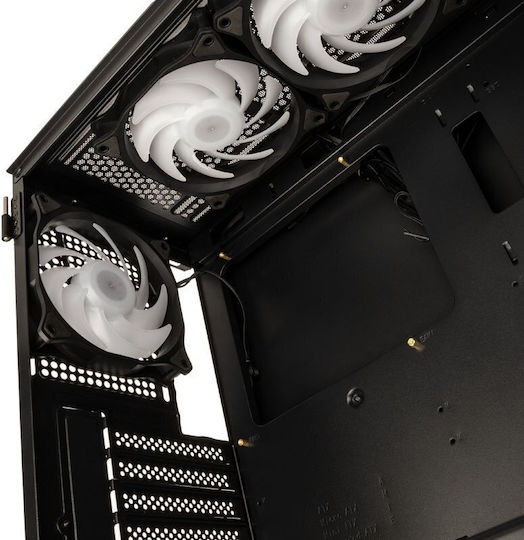 Kolink Observatory HF Plus Glass ARGB Gaming Midi Tower Κουτί Υπολογιστή με Πλαϊνό Παράθυρο Μαύρο