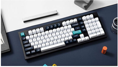 Keychron Q5 Max Fără fir Gaming Tastatură Mecanică cu Gateron Jupiter Red switch-uri și iluminare RGB (Engleză US) Q5M-M1