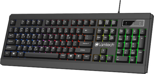 Lamtech LAM021325 Gaming Πληκτρολόγιο με RGB φωτισμό (Ελληνικό)