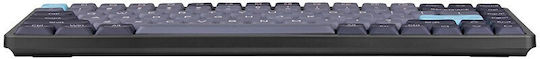 Tracer FINA 84 Gaming Mechanical Keyboard 75% with Outemu Red switches and RGB lighting (English US)