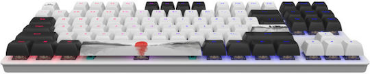Dark Project 87 FUJI Gaming Mechanische Tastatur Tenkeyless mit G3MS Sapphire Schaltern und RGB-Beleuchtung (Englisch US) Mehrfarbig