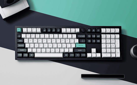 Keychron Q6M-M4 Max Q6M-M4 Wireless Gaming Mechanical Keyboard with Gateron Jupiter Banana Switches and RGB Lighting English US