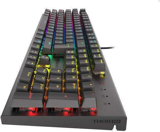 Genesis Thor 303 Gaming Mechanical Keyboard with Outemu Red switches and RGB lighting (English US)