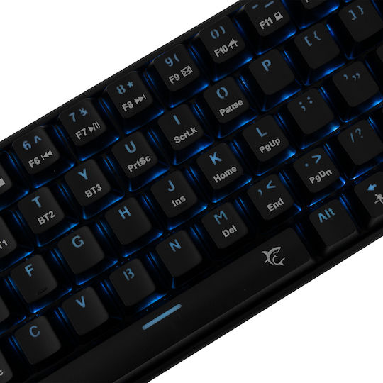 White Shark GK-003111 Wireless Gaming Mechanical Keyboard with Custom Red Switches and RGB Lighting English US