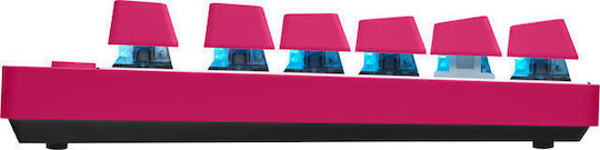 Logitech Pro X TKL Wireless Gaming Mechanical Keyboard Tenkeyless with RGB lighting (English US) Pink