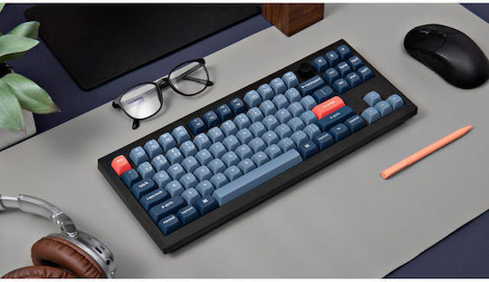 Keychron V3 Max QMK V3M-D3 Gaming Mechanical Tenkeyless Keyboard with Gateron Jupiter Brown Switches and RGB Lighting English US