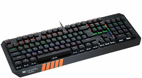 Canyon Hazard Gaming Μηχανικό Πληκτρολόγιο με RGB φωτισμό (Αγγλικό US)