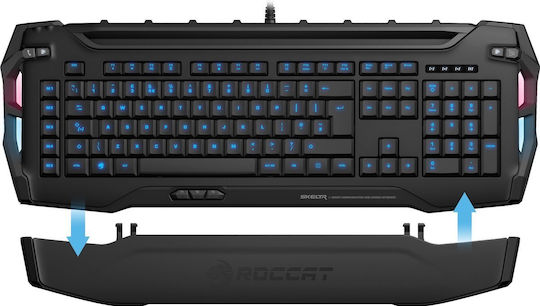 Roccat Skeltr Gaming Keyboard with Illuminated keys (English US)