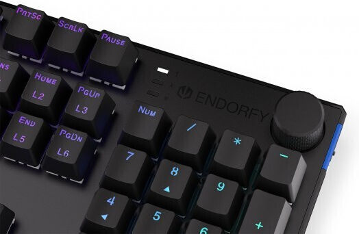 Endorfy Thock Wireless Gaming Mechanical Keyboard with Kailh Box Brown switches and RGB lighting (English US)