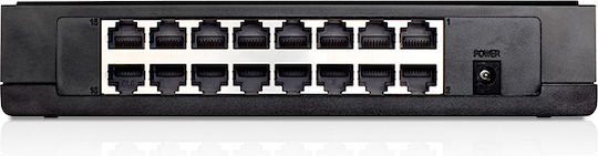 TP-LINK TL-SF1016D v1 Unmanaged L2 Switch με 16 Θύρες Ethernet