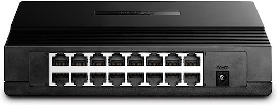 TP-LINK TL-SF1016D v1 Unmanaged L2 Switch με 16 Θύρες Ethernet