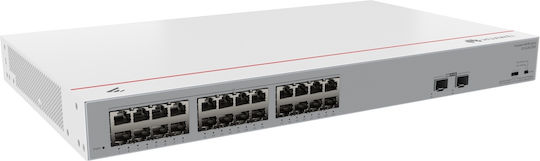 Huawei S110-24LP2SR Managed L2 PoE+ Switch με 24 Θύρες Gigabit (1Gbps) Ethernet και 2 SFP Θύρες