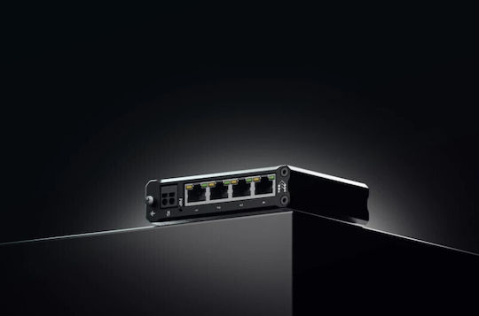Teltonika TSW304 Unmanaged L2 Switch με 4 Θύρες Gigabit (1Gbps) Ethernet