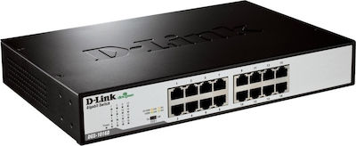 D-Link DGS-1016D/E Unverwaltet L2 Switch mit 16 Ports Ethernet