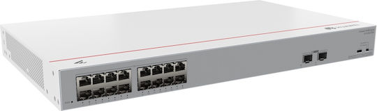 Huawei S110-16LP2SR Unmanaged L2 PoE Switch με 16 Θύρες Gigabit (1Gbps) Ethernet και 2 SFP Θύρες