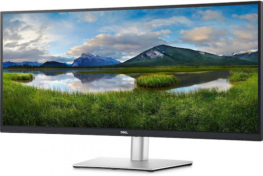 Dell P3424WE Ultrawide IPS Curved Monitor 34" QHD 3440x1440 με Χρόνο Απόκρισης 8ms GTG