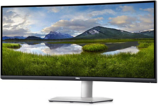 Dell S3423DWC Ultrawide VA Curved Monitor 34" QHD 3440x1440 with Response Time 4ms GTG