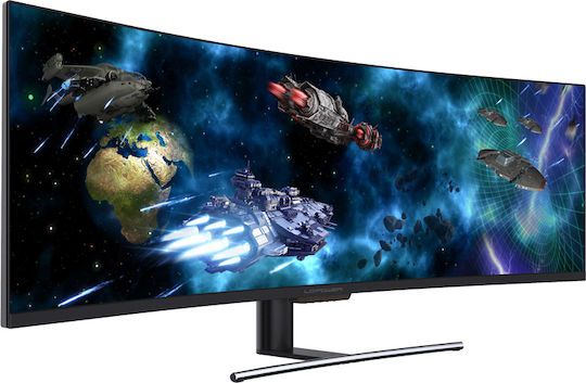 LC-Power LC-M49-DFHD-144-C-Q Ultrawide VA HDR Curved Monitor 49" 3840x1080 144Hz με Χρόνο Απόκρισης 6ms GTG