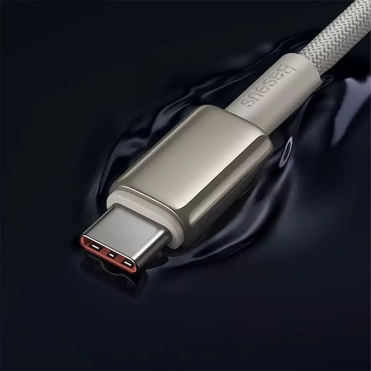 Baseus Tungsten USB 2.0 Kabel USB-C männlich - USB-C 100W PD Gold 1m P10319800G21-00