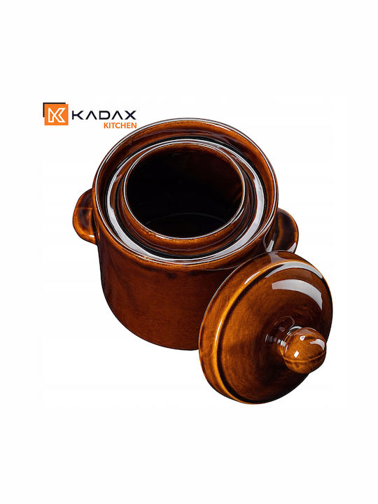 Kadax Dutch Oven Round Ceramic 1.8lt 1pcs