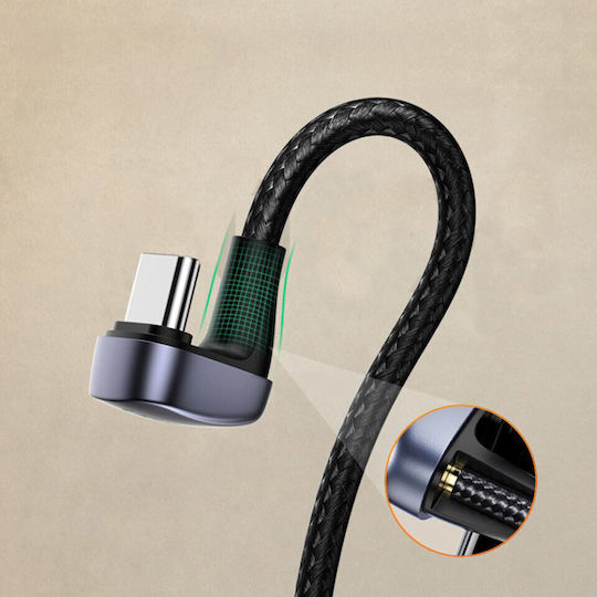 Ugreen USB 2.0 Кабел USB-C Мъжки - USB-A 18W Сив 1м 70313
