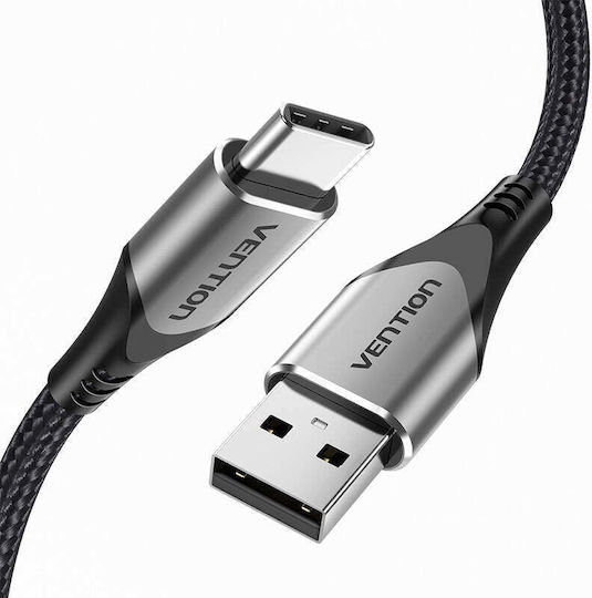Vention USB 2.0 Cable USB-C Male - USB-A Gray 3m CODHI