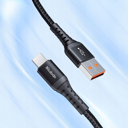 Mcdodo USB 2.0 Cable USB-C male - USB-A 65W Μαύρο 1m CA-2271