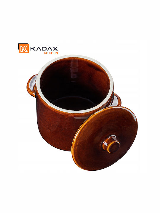 Kadax Oală Rotundă Ceramică 1.5lt 1buc