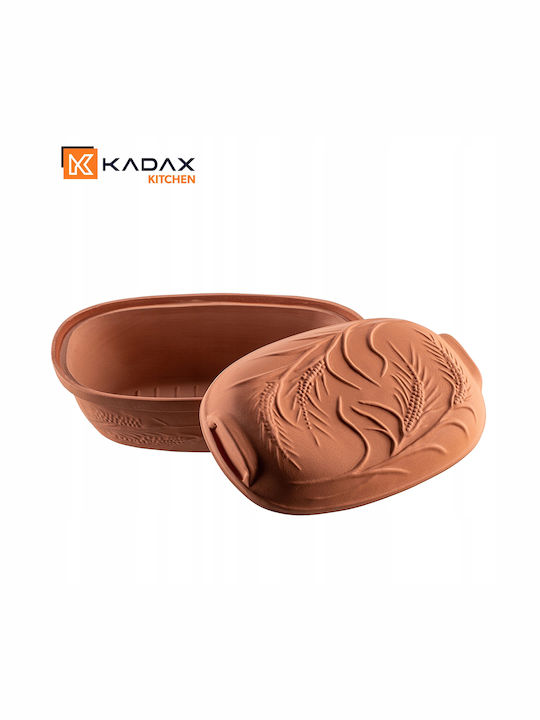 Kadax Oală Ovală Ceramică 4.5lt 1buc