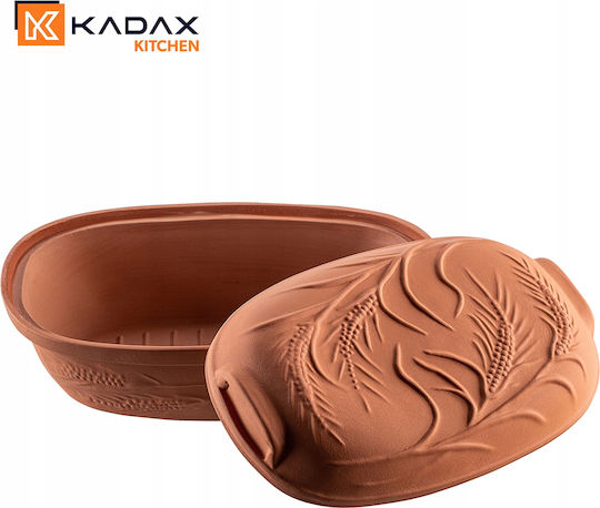 Kadax Dutch Oven Oval Ceramic 4.5lt 1pcs