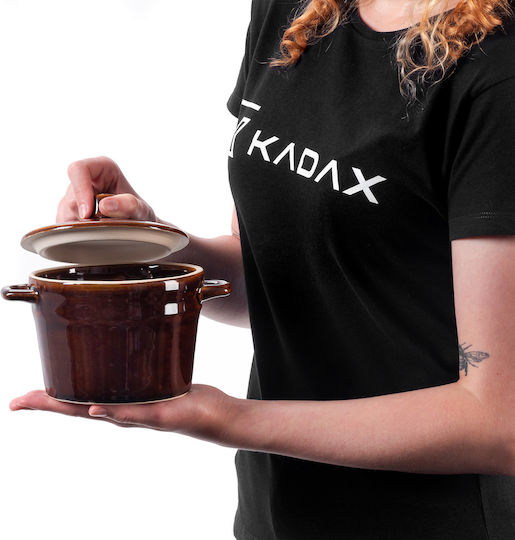 Kadax Γάστρα Στρογγυλή Κεραμική 1lt
