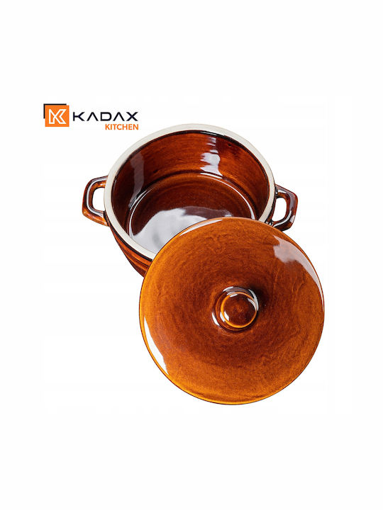 Kadax Γάστρα Οβάλ Κεραμική 0.6lt