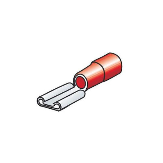 Lampa Terminal Red 10pcs L4506.1