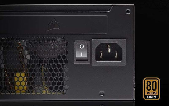 Corsair CORSAIR CX650 650W Μαύρο Τροφοδοτικό Υπολογιστή Full Wired 80 Plus Bronze