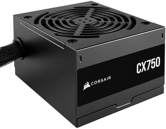 Corsair CX Series CX750 750W Black Computer Power Supply Full Wired 80 Plus Bronze